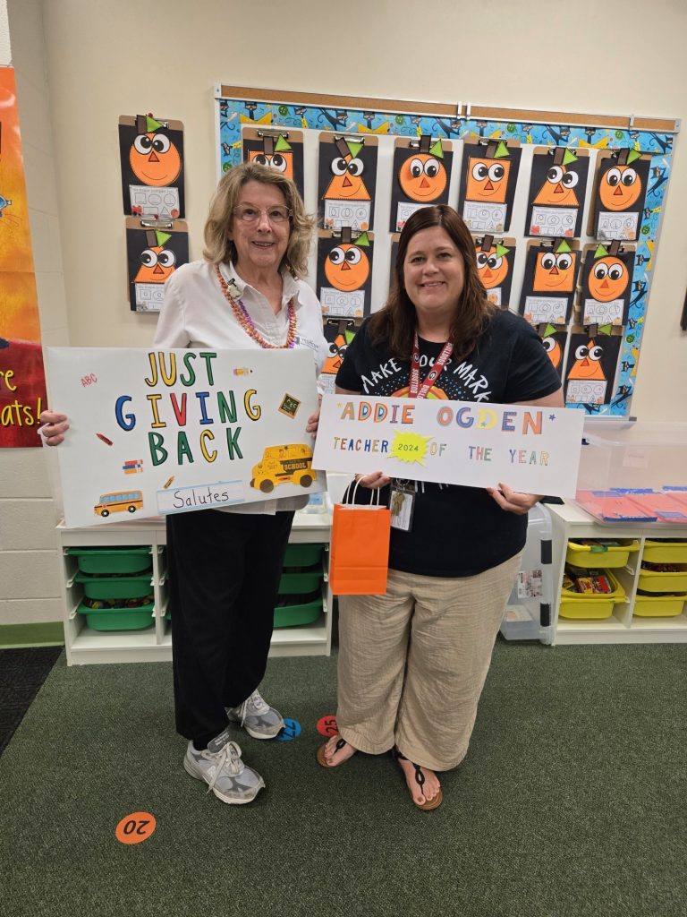 Honoring the teacher of the year