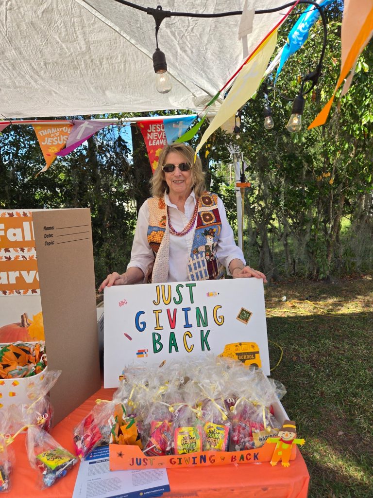 Just Giving Back, at a local church in Zephyrhills