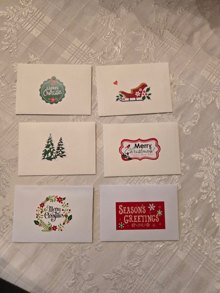 Gift cards presented to teachers for their excellence